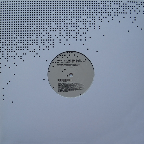 Matteo Spedicati - Il Fantasma Di Hobanubi | Gumption Recordings (GUMPTION 010)