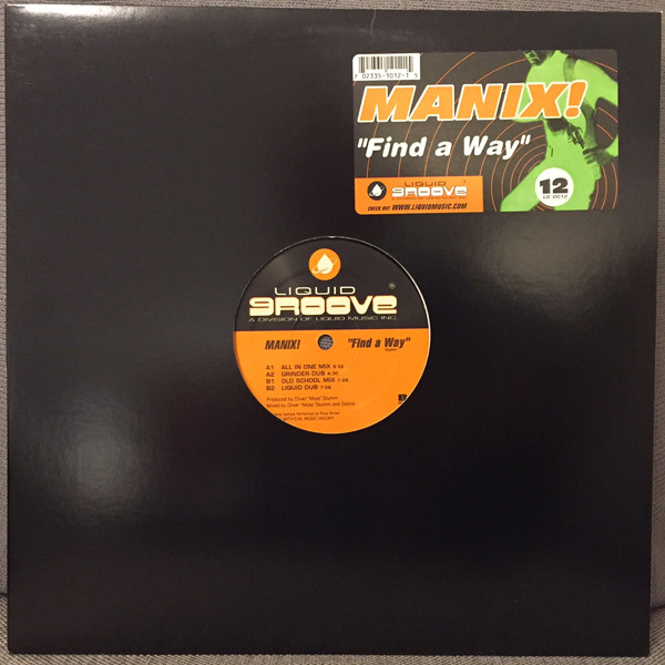 Manix! - Find A Way | Liquid Groove (LG 0012)