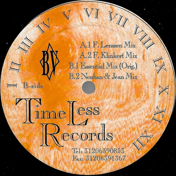 Blackwood - All I Gave To You.... (The Remixes) | Timeless Records (Time 004) - 3