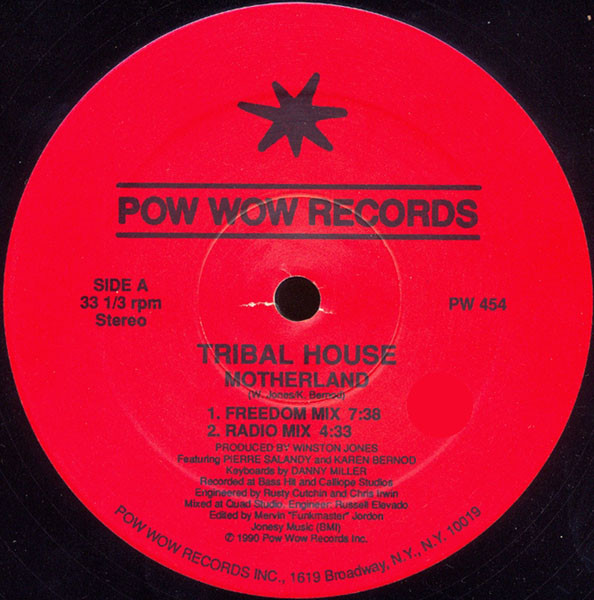 Tribal House - Motherland | Pow Wow Records (PW 454) - main Tribal House - Motherland | Pow Wow Records (PW 454) - main