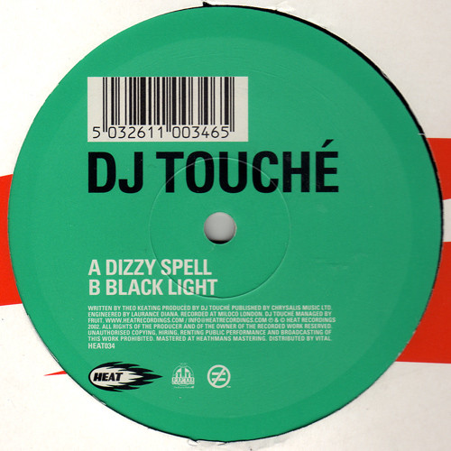 Touché - Dizzy Spell / Black Light | Heat Recordings (HEAT 034)