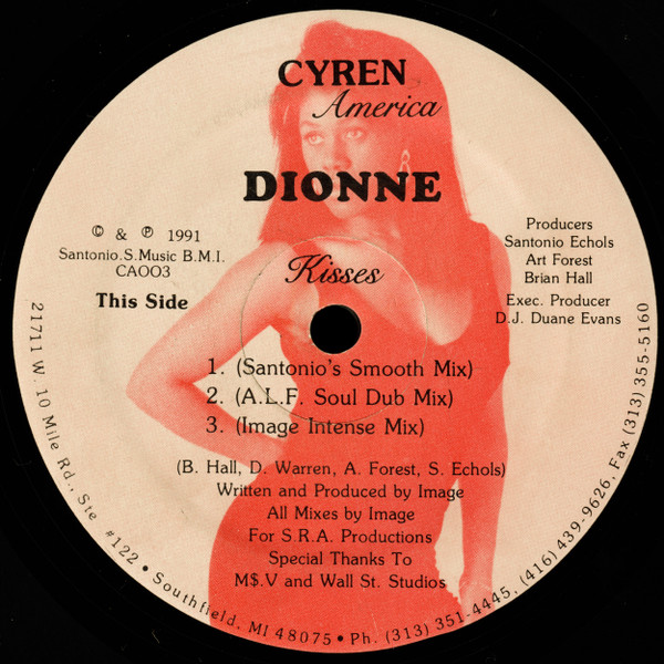 Dionne - Kisses | Cyren America Records (CA003)
