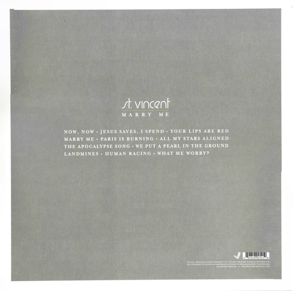 St. Vincent - Marry Me | Beggars Banquet (BBQLP 254) - 2 St. Vincent - Marry Me | Beggars Banquet (BBQLP 254) - 2