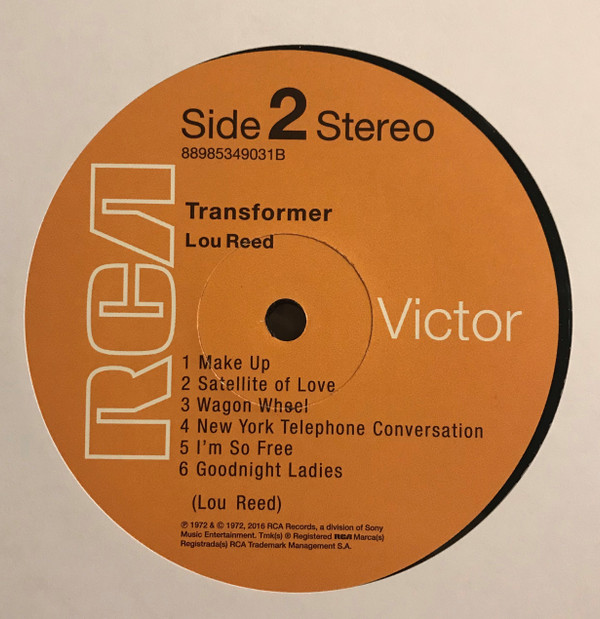 Lou Reed - Transformer | RCA (88985349031) - 5 Lou Reed - Transformer | RCA (88985349031) - 5