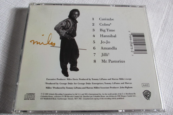 Miles Davis - Amandla | Warner Bros. Records (W2 25873) - 3 Miles Davis - Amandla | Warner Bros. Records (W2 25873) - 3