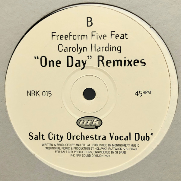 Freeform Five Feat. Carolyn Harding - One Day (Remixes) | NRK Sound Division (NRK 015) - 2