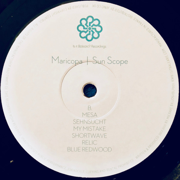 Maricopa - Sun Scope | Is It Balearic? Recordings (IIBLP005) - 4 Maricopa - Sun Scope | Is It Balearic? Recordings (IIBLP005) - 4