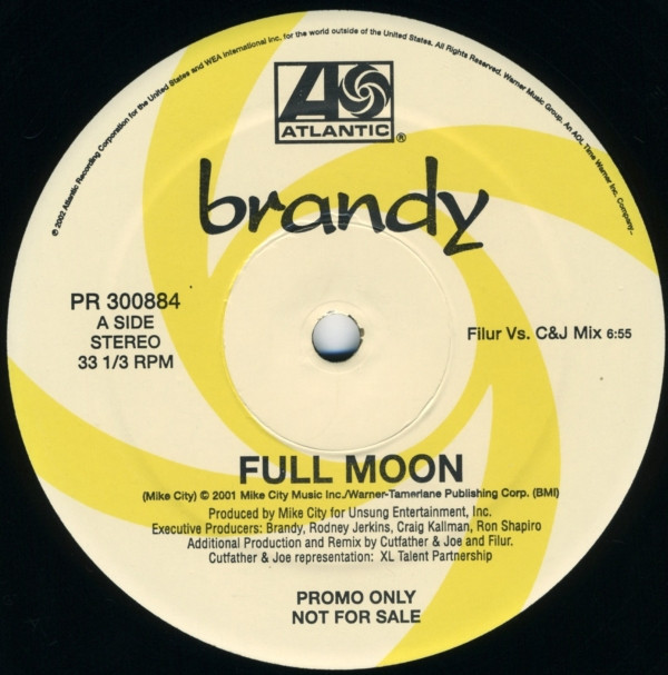 Brandy - Full Moon | Atlantic (PR 300884) - main