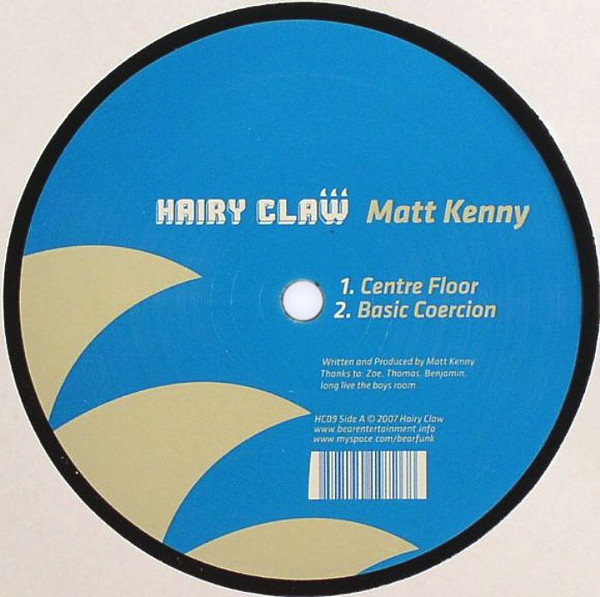 Matt Kenny - Centre Floor | Hairy Claw (HC09) - 2