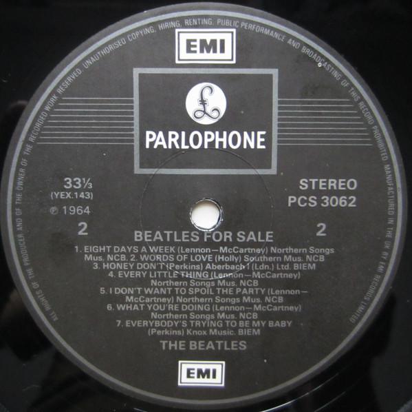 Beatles For Sale