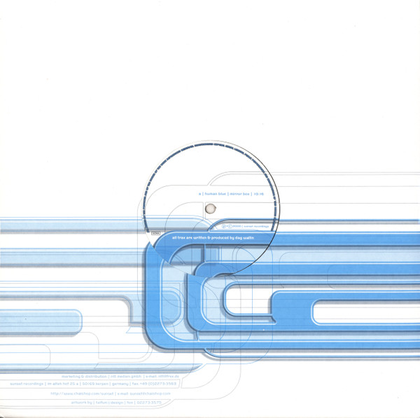 Human Blue - Mirror Box / Spidiot | Sunset Recordings (SUN003) - 4