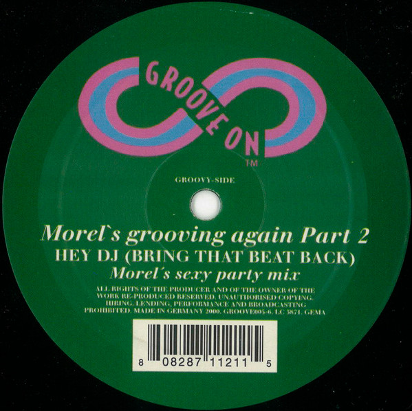 George Morel - Morel's Grooving Again (Part 2) | Groove On (GROOVE005-6)