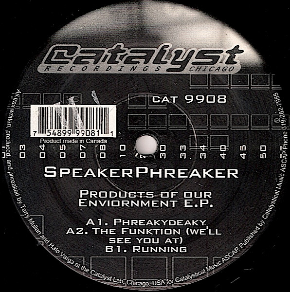 Speaker Phreaker - Products Of Our Enviornment E.P. | Catalyst Recordings (CAT 9908) - main