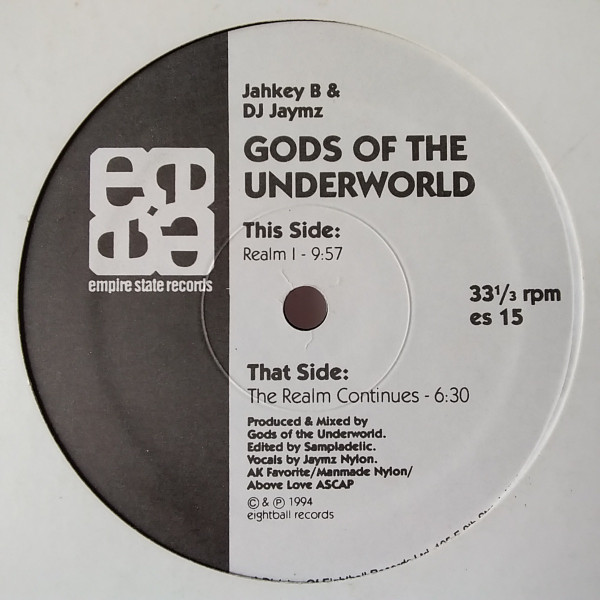 Jahkey B & DJ Jaymz - Gods Of The Underworld | Empire State Records (es 15) - 2