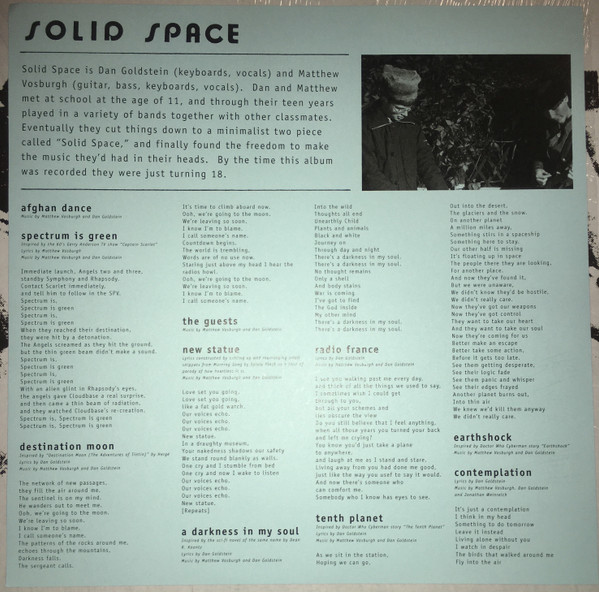 Solid Space - Space Museum | Dark Entries (DE-190) - 5 Solid Space - Space Museum | Dark Entries (DE-190) - 5