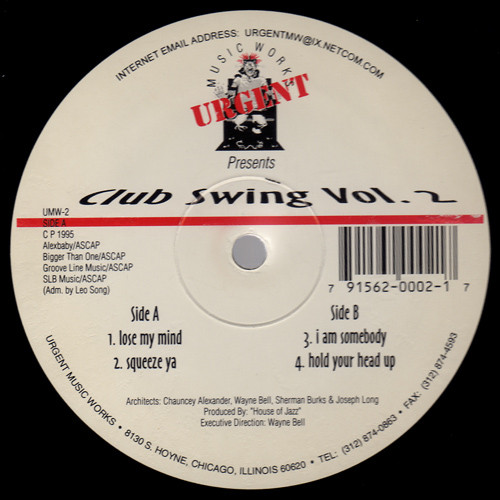 House Of Jazz - Club Swing Vol. 2 | Urgent Music Works (UMW-2)