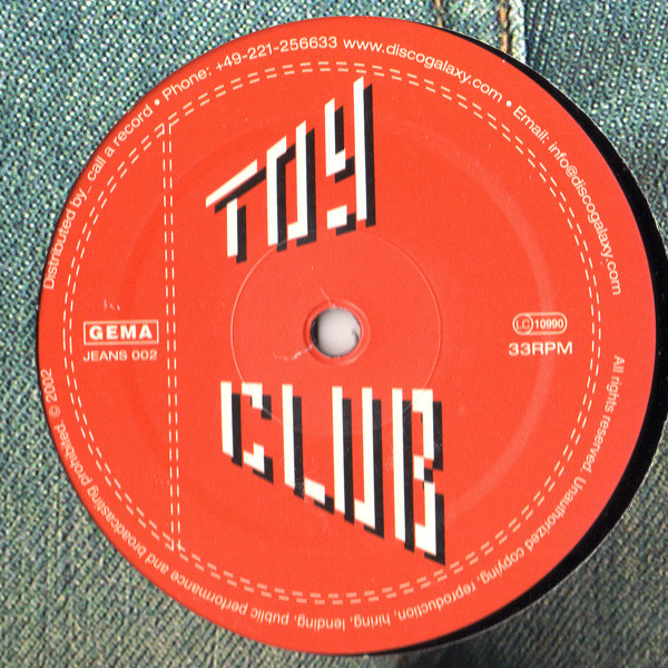 Toy Club - Pipeline EP | Jeans Recordings (jeans-002) - main Toy Club - Pipeline EP | Jeans Recordings (jeans-002) - main