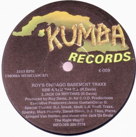 Roy Davis Jr. - Roy's Chicago Basement Traxx | Kumba Records (K009) - main