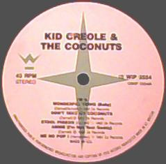 Kid Creole & The Coconuts - Megamix / Double On Back | Island Records (12WIP 5554) - 2