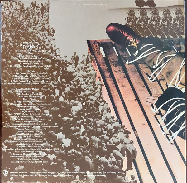 Mike McGear - McGear | Warner Bros. Records (BS 2825) - 2 Mike McGear - McGear | Warner Bros. Records (BS 2825) - 2
