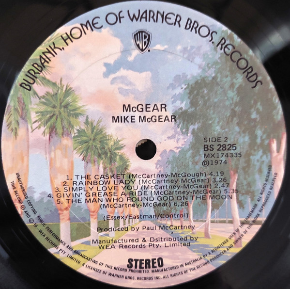 Mike McGear - McGear | Warner Bros. Records (BS 2825) - 3 Mike McGear - McGear | Warner Bros. Records (BS 2825) - 3