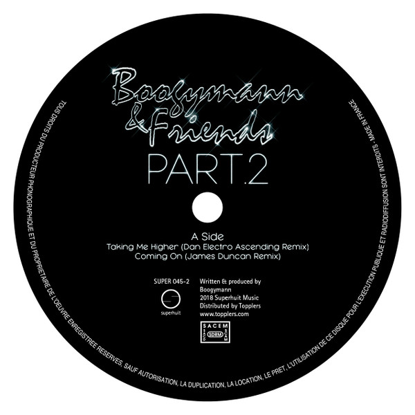 Boogymann - Boogymann And Friends Part.2 | Superhuit (SUPER 045-2) - 3