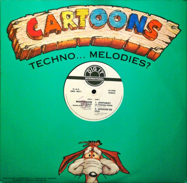 Various - Cartoons Techno... Melodies? | Dig It International (DMX 10071) - main