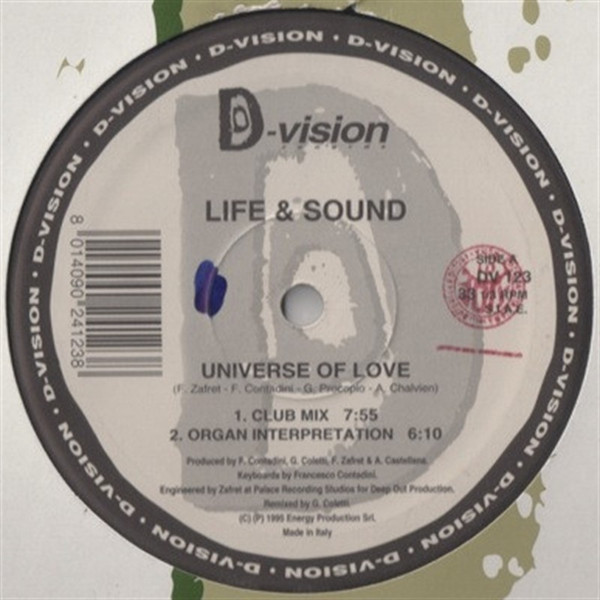 Life & Sound - Universe Of Love | D:Vision Records (DV 123) - main Life & Sound - Universe Of Love | D:Vision Records (DV 123) - main