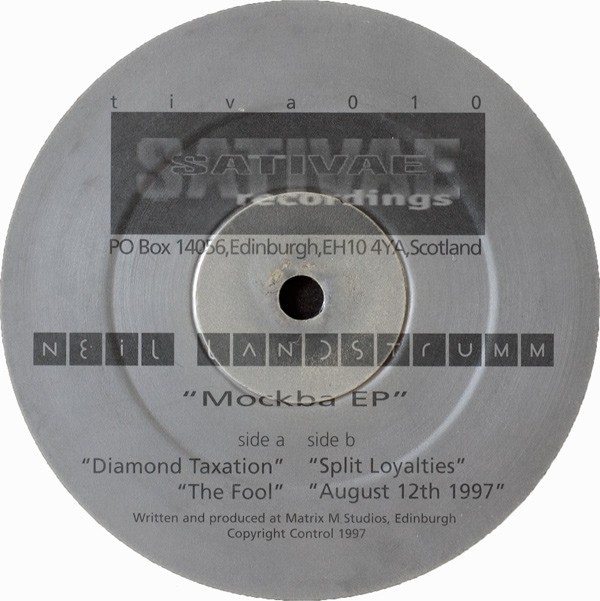 Neil Landstrumm - Mockba EP | Sativae Recordings (tiva010)