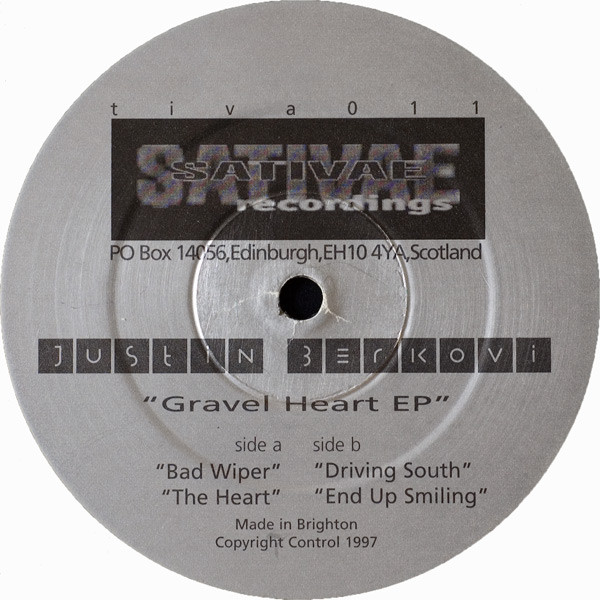 Justin Berkovi - Gravel Heart EP | Sativae Recordings (tiva011)
