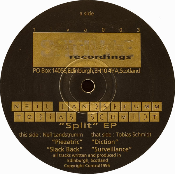 Neil Landstrumm / Tobias Schmidt - Split EP | Sativae Recordings (tiva003)