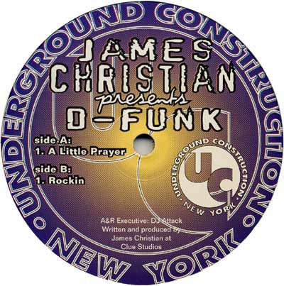 James Christian - D-Funk | Underground Construction (UC241)