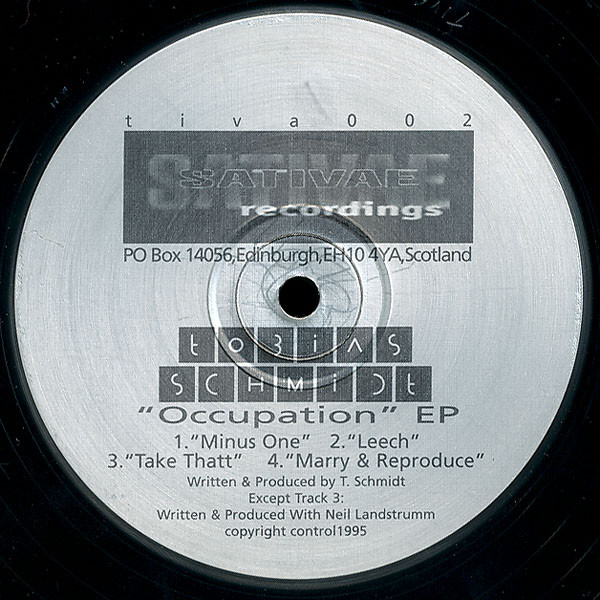 Tobias Schmidt - Occupation EP | Sativae Recordings (tiva002)