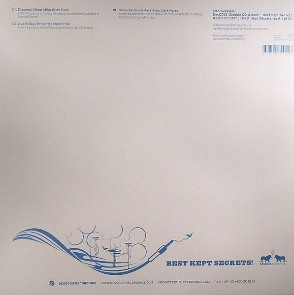 Various - Dessous' Best Kept Secrets 2 | Dessous Recordings (DesLP13-2) - 2 Various - Dessous' Best Kept Secrets 2 | Dessous Recordings (DesLP13-2) - 2