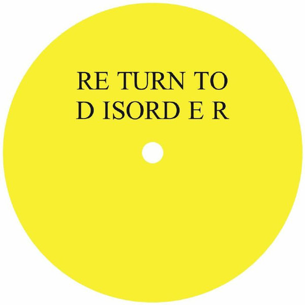Various - No Return Vol 1 | Return To Disorder (RTTD008) - 2