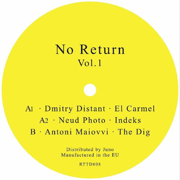 Various - No Return Vol 1 | Return To Disorder (RTTD008) - main