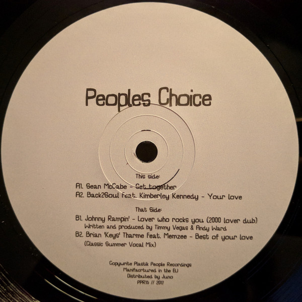 Various - Peoples Choice | Plastik People Recordings (PPR14) - main Various - Peoples Choice | Plastik People Recordings (PPR14) - main