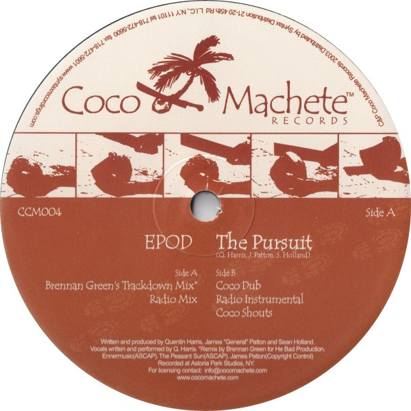 EPOD - The Pursuit | Coco Machete Records (CCM004) - main