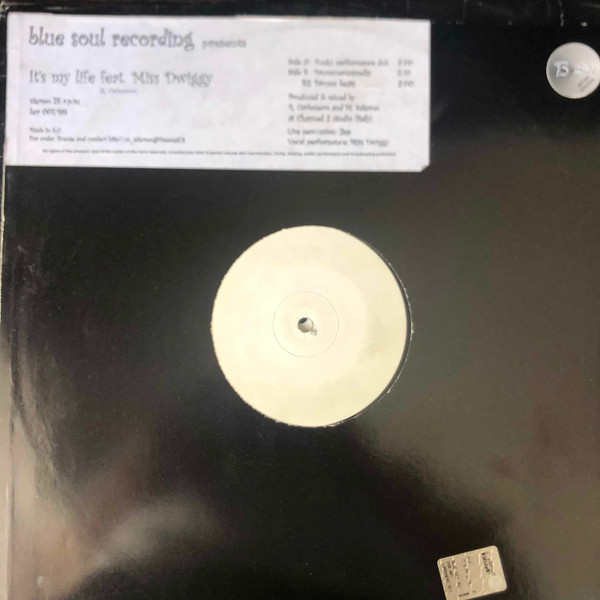 Miss Dwiggy - It's My Life | Blue Soul Recording (bsr 001/99) - main