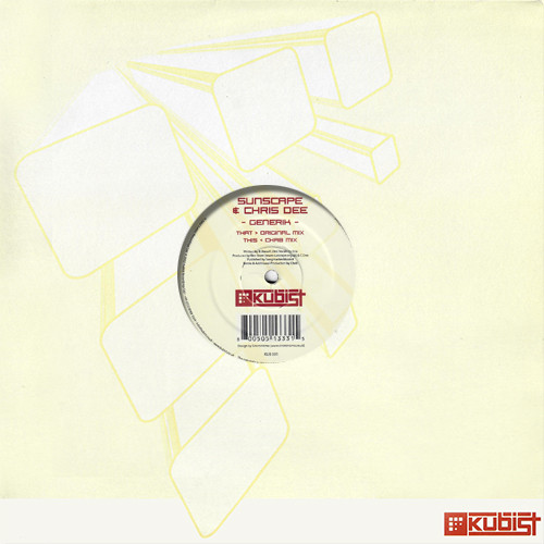 Sunscape & Chris Dee - Generik | Kubist Recordings (KUB 001) - 3 Sunscape & Chris Dee - Generik | Kubist Recordings (KUB 001) - 3