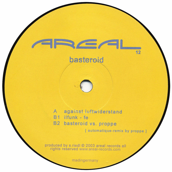 Basteroid - Against Luftwiderstand | Areal Records (Areal012)