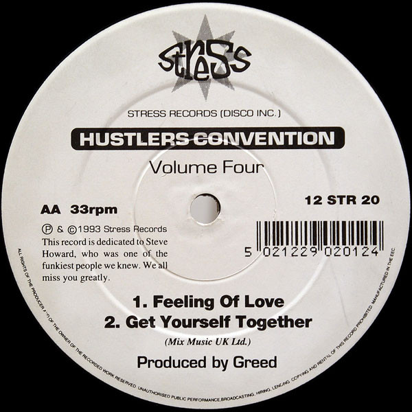 Hustlers Convention - Volume Four | Stress Records (12 STR 20) - 3