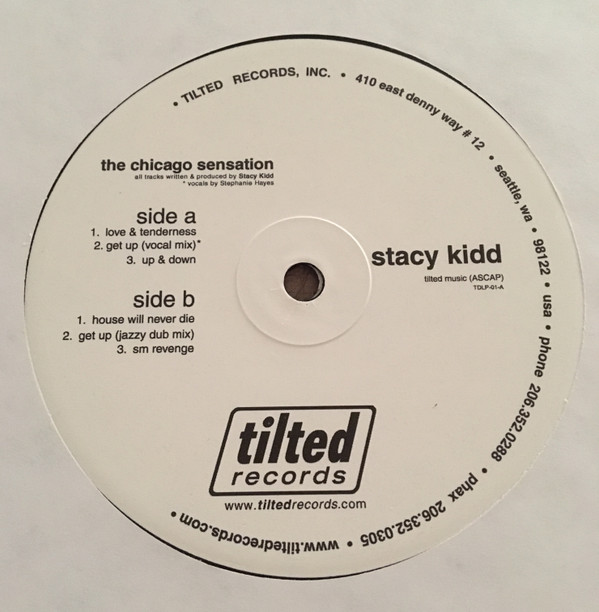 Stacy Kidd - The Chicago Sensation | Tilted Records (TDLP 01) - main