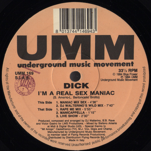 Dick - I'm A Real Sex Maniac | UMM (UMM 169) - 3 Dick - I'm A Real Sex Maniac | UMM (UMM 169) - 3