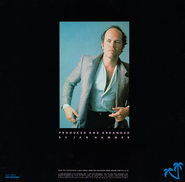 Jan Hammer - Miami Vice Theme | MCA Records (MCA-23575) - 2