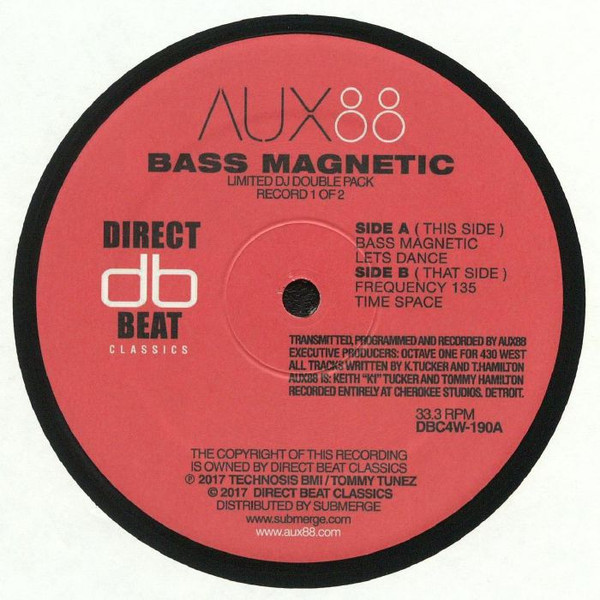 Aux88 - Bass Magnetic | Direct Beat Classics (DBC4W-190) - main