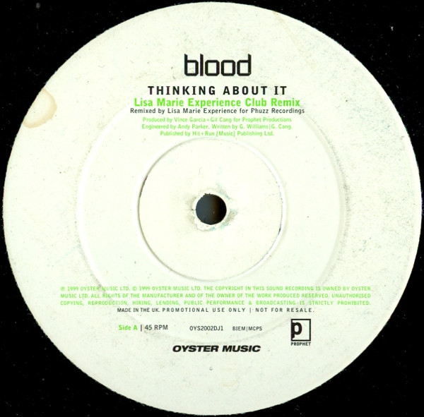 Thinking About It (Lisa Marie Experience Mixes)
