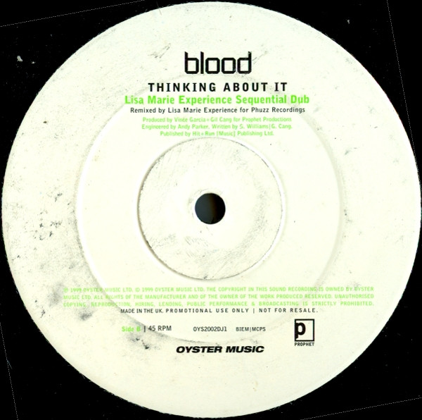 Thinking About It (Lisa Marie Experience Mixes)