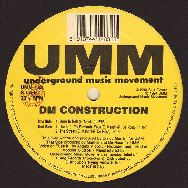 DM Construction - Untitled | UMM (UMM 183) - main