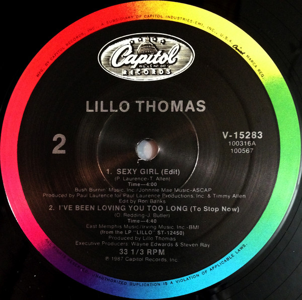 Lillo Thomas - Sexy Girl | Capitol Records (V-15283) - 4